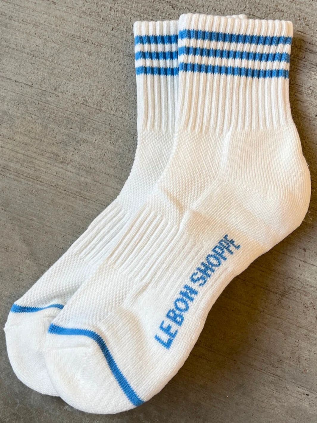 Le Bon Shoppe Girlfriend Socks - Ivory | Twentyseven Toronto