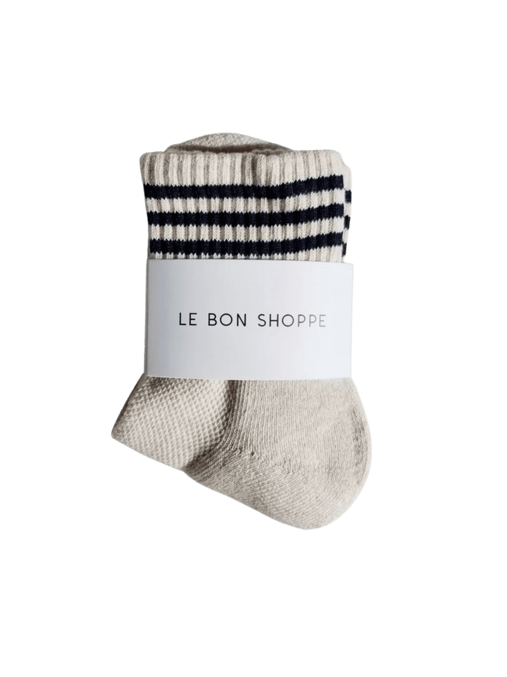 Le Bon Shoppe Girlfriend Socks - Oatmeal | Twentyseven Toronto