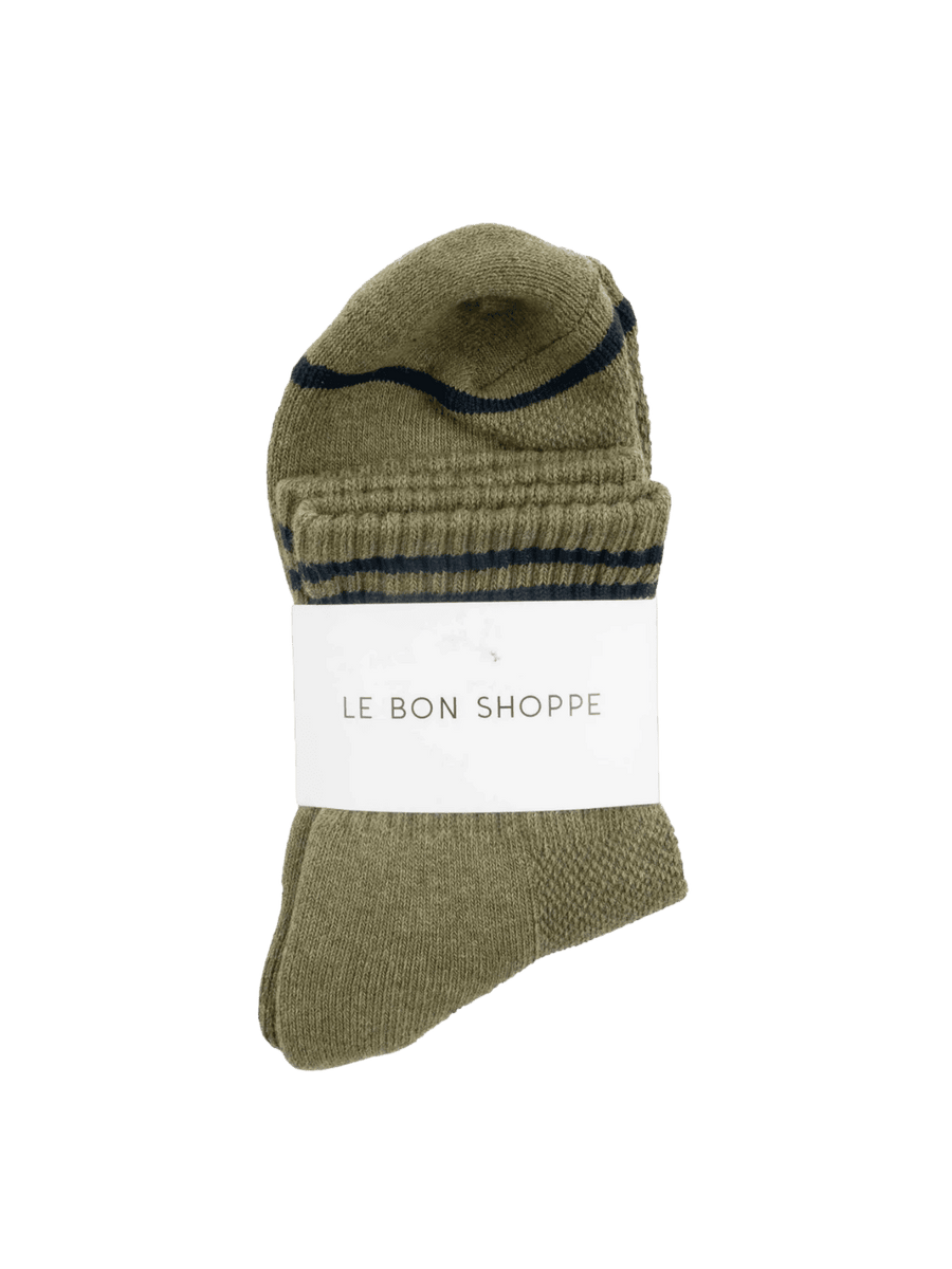 Le Bon Shoppe Girlfriend Socks - Sage | Twentyseven Toronto