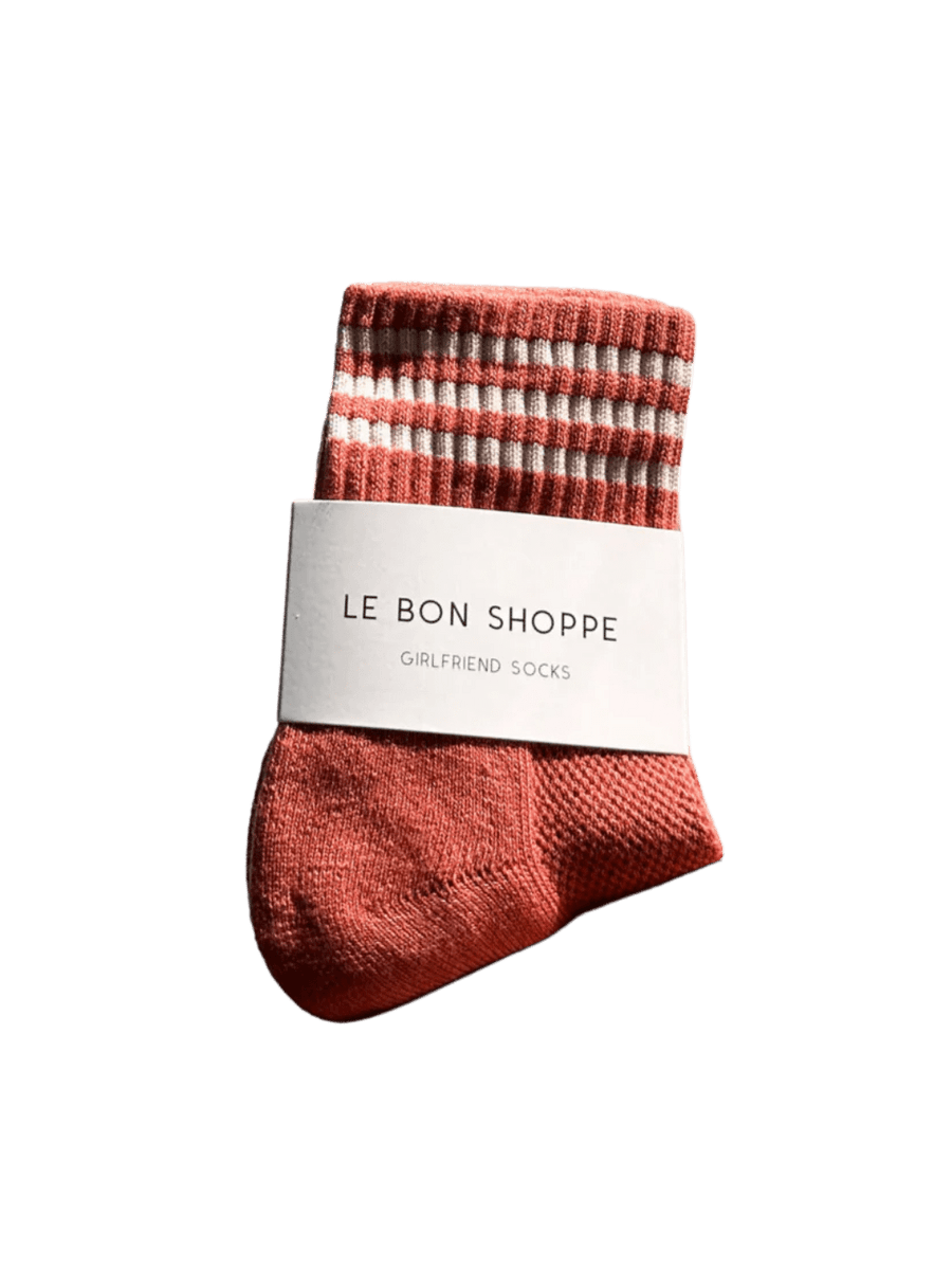 Twentyseven Toronto - Le Bon Shoppe Girlfriend Socks - Terracotta