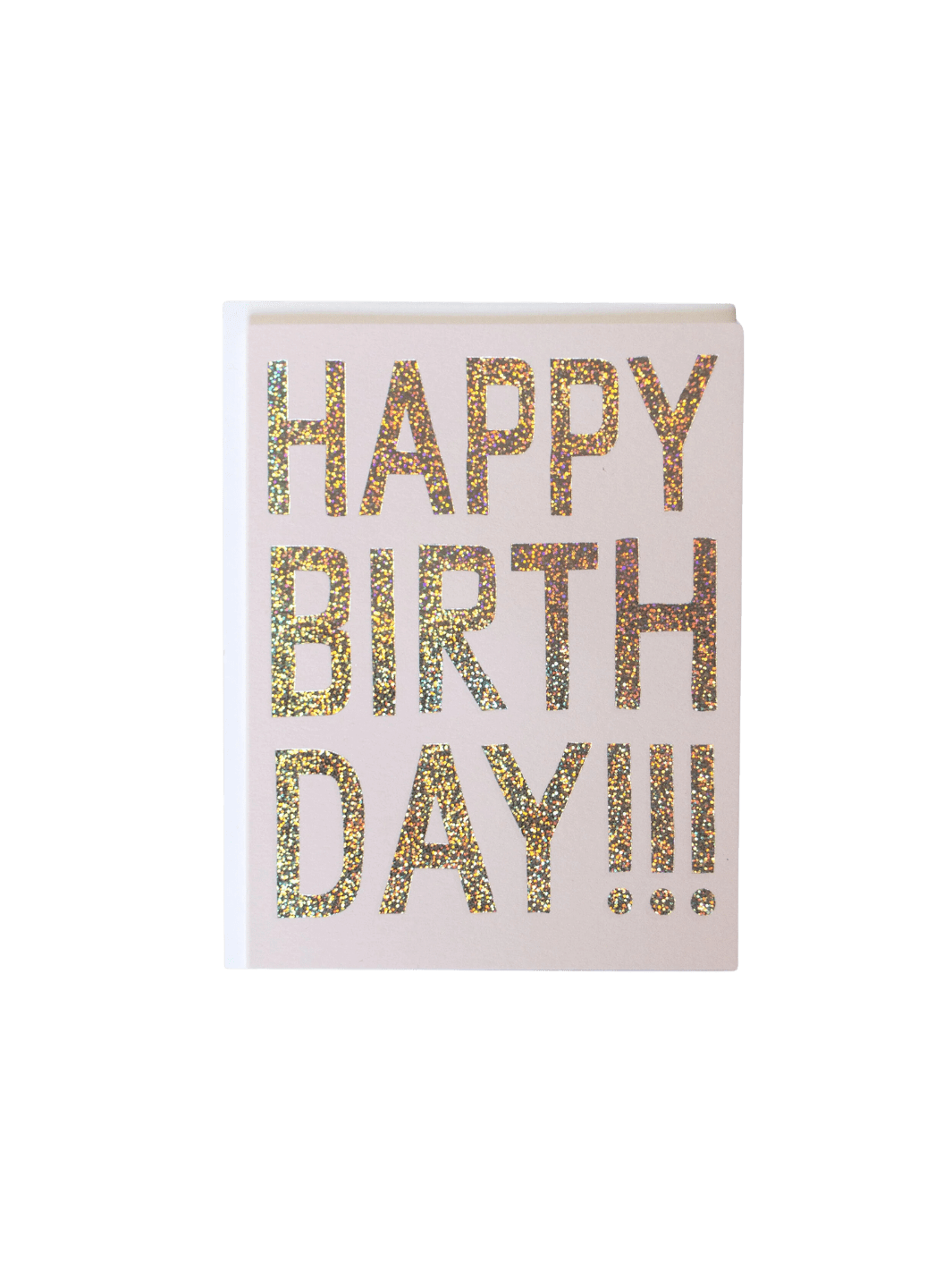 Twentyseven Toronto - Banquet Workshop Glitter Hologram Foil Birthday Card