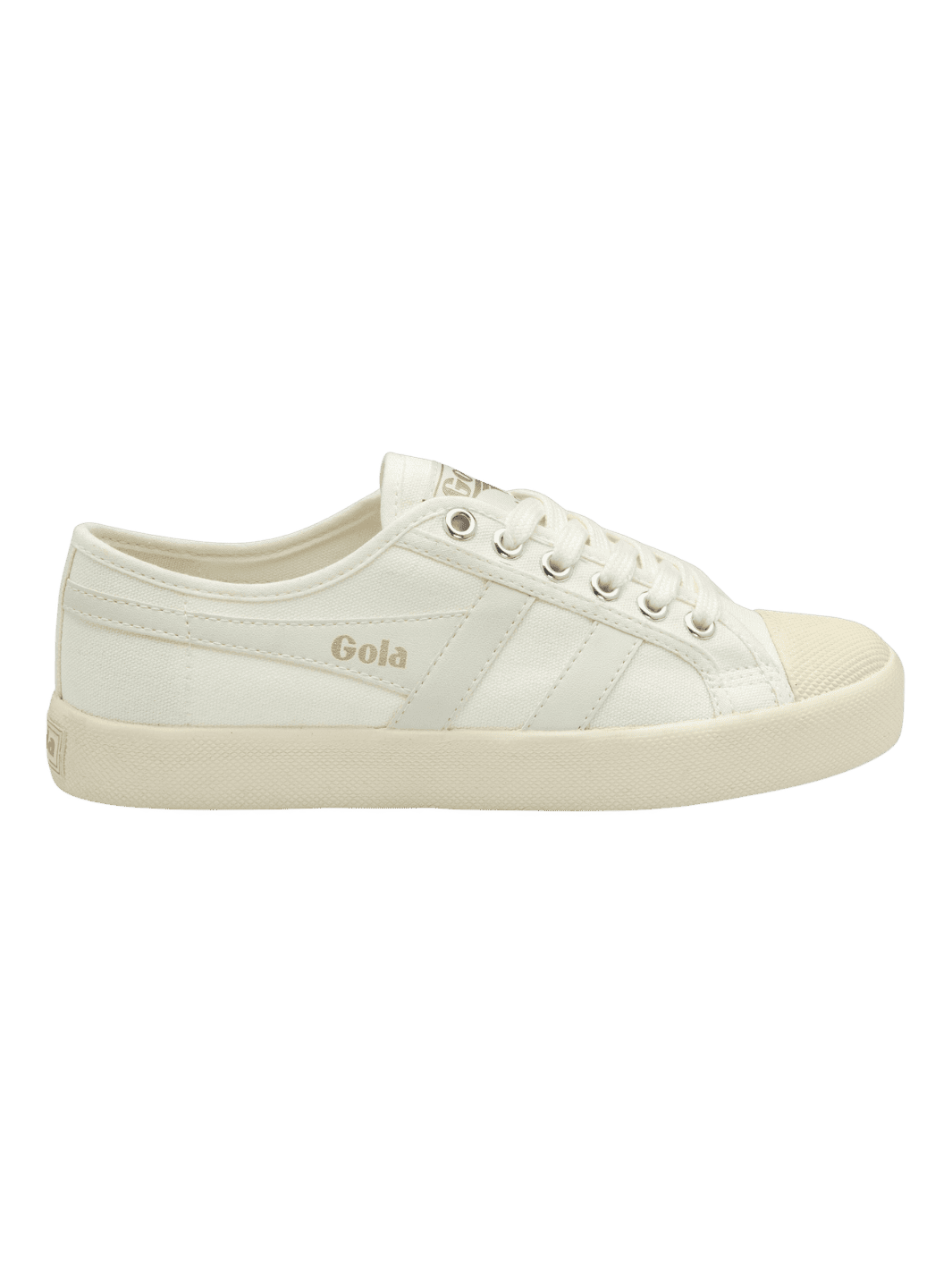 Twentyseven Toronto - Vegan Gola Classics Women's Coaster - Off White/Off White/Gold