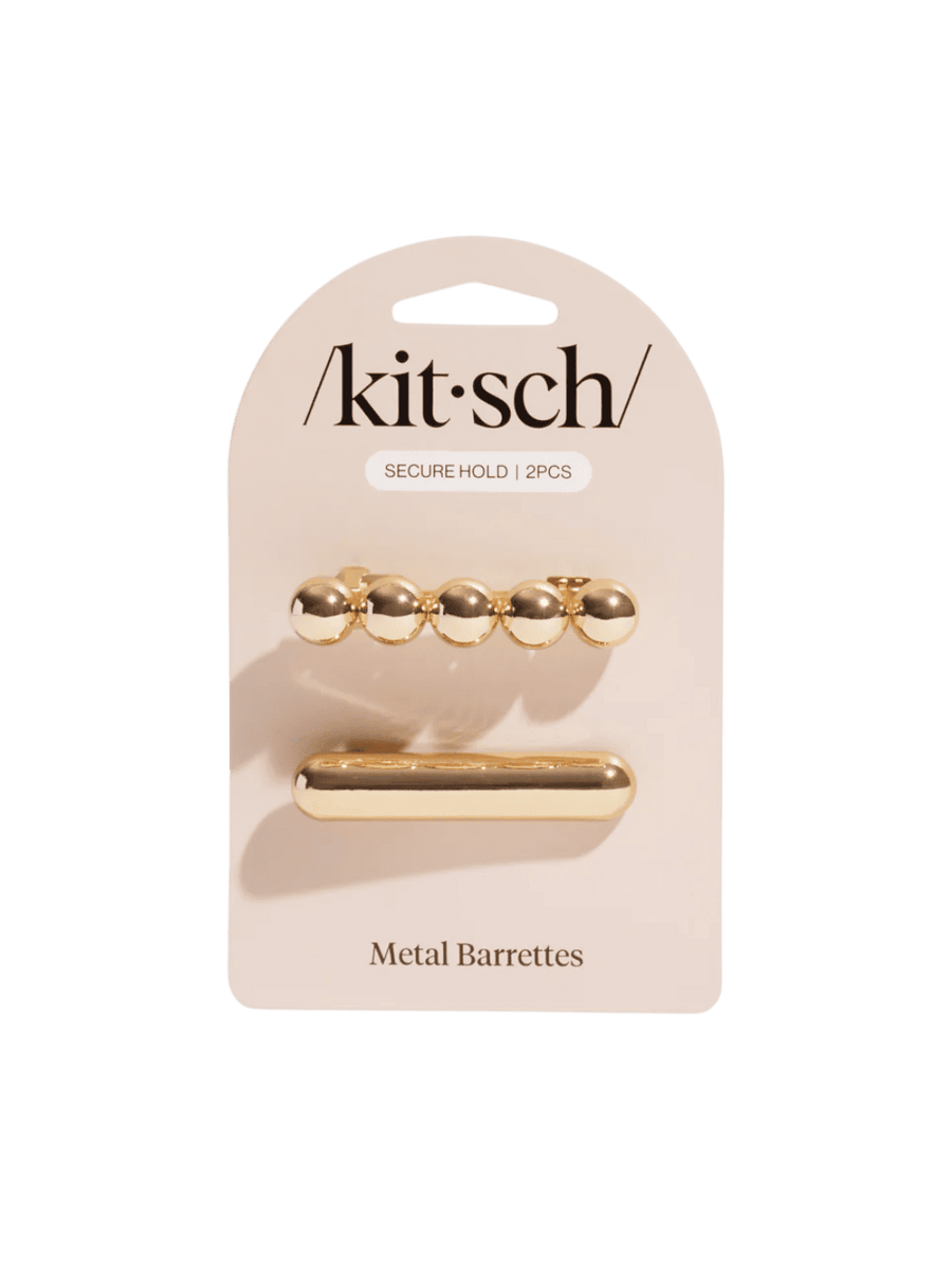 KITSCH Gold Metal Barrettes | Twentyseven Toronto