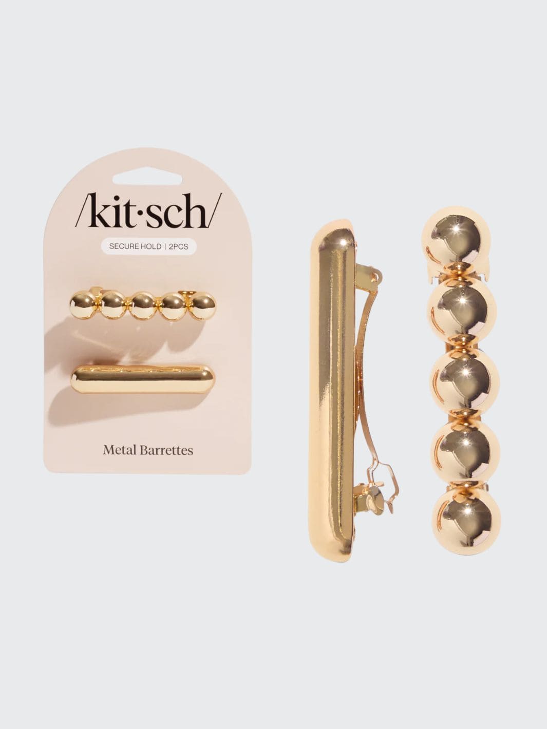 KITSCH Gold Metal Barrettes | Twentyseven Toronto