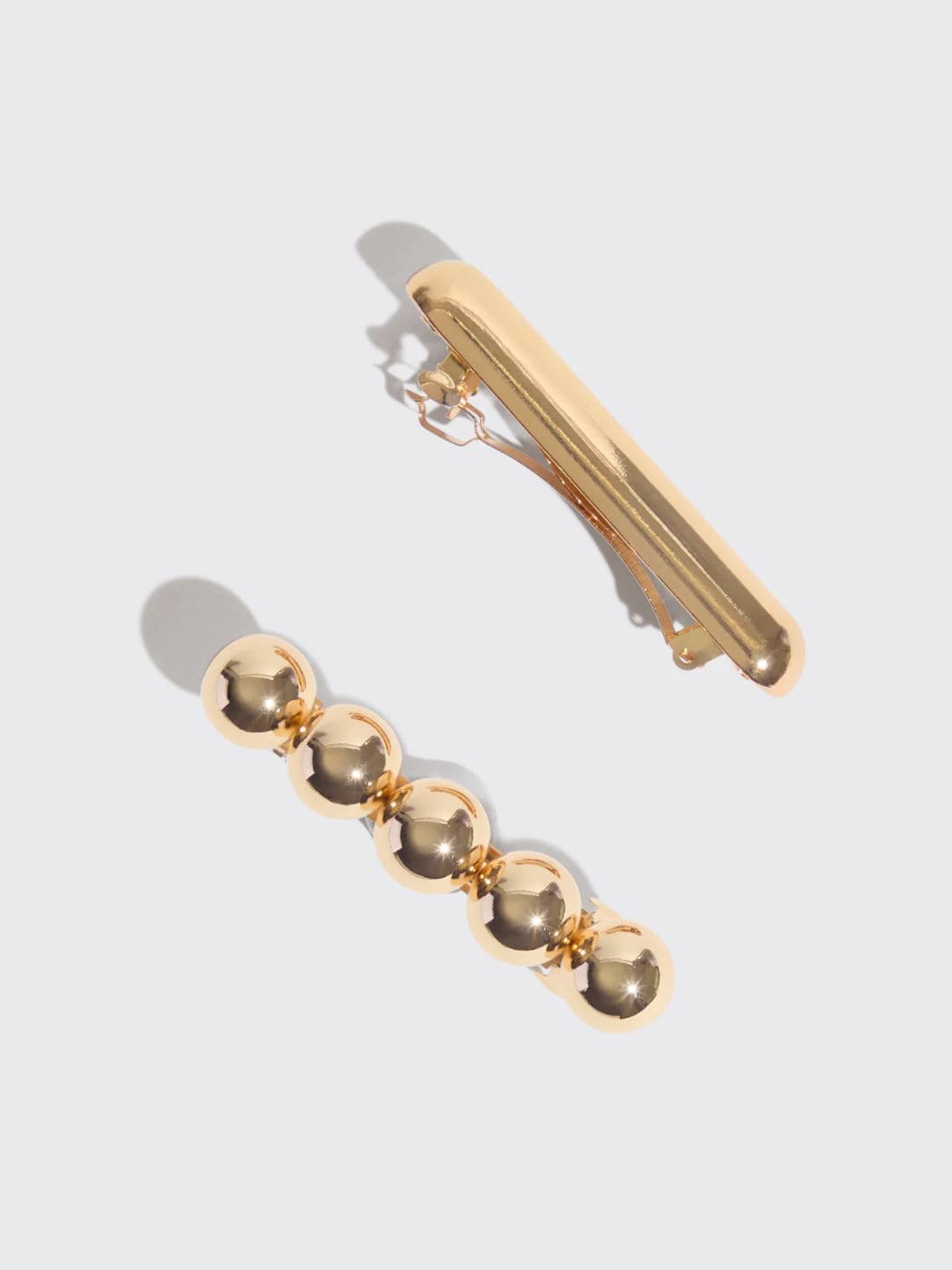 KITSCH Gold Metal Barrettes | Twentyseven Toronto
