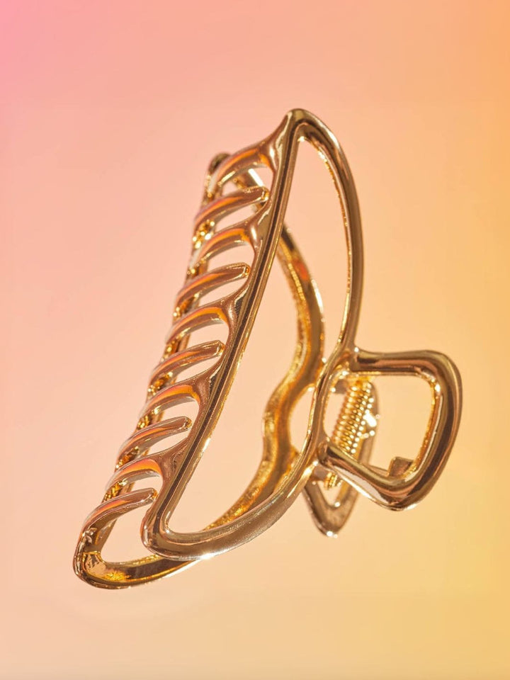 Kitsch Gold Metal Claw Clip | Twentyseven Toronto