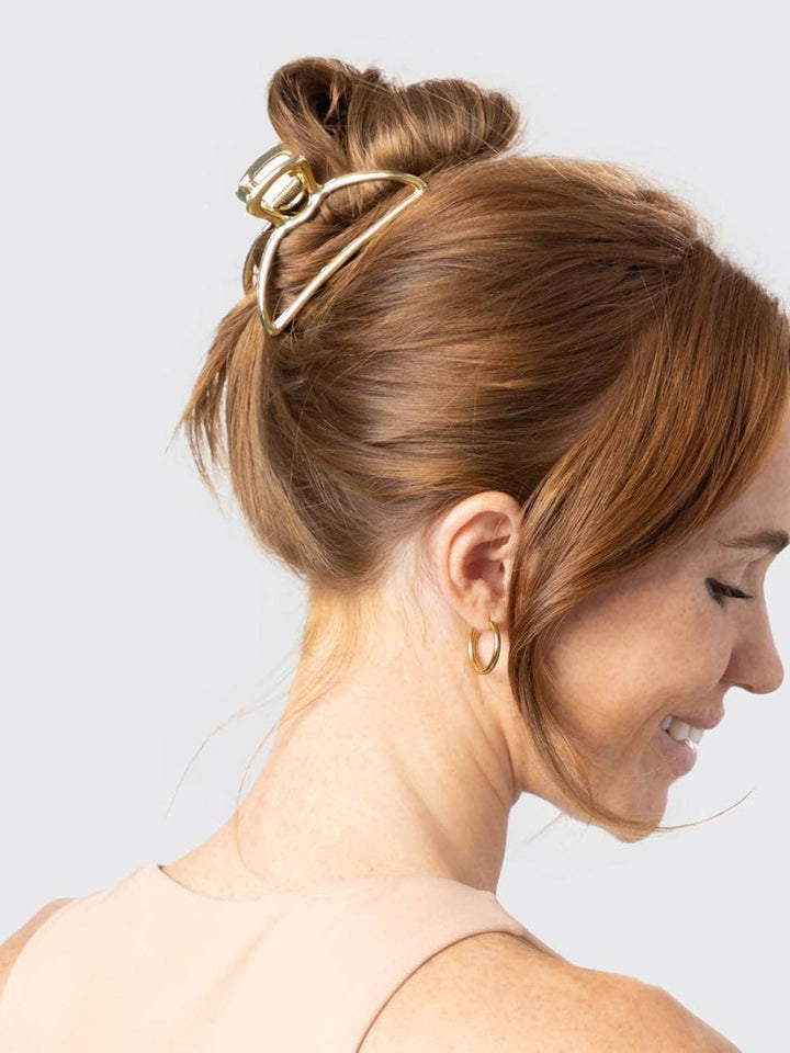 Kitsch Gold Metal Claw Clip | Twentyseven Toronto