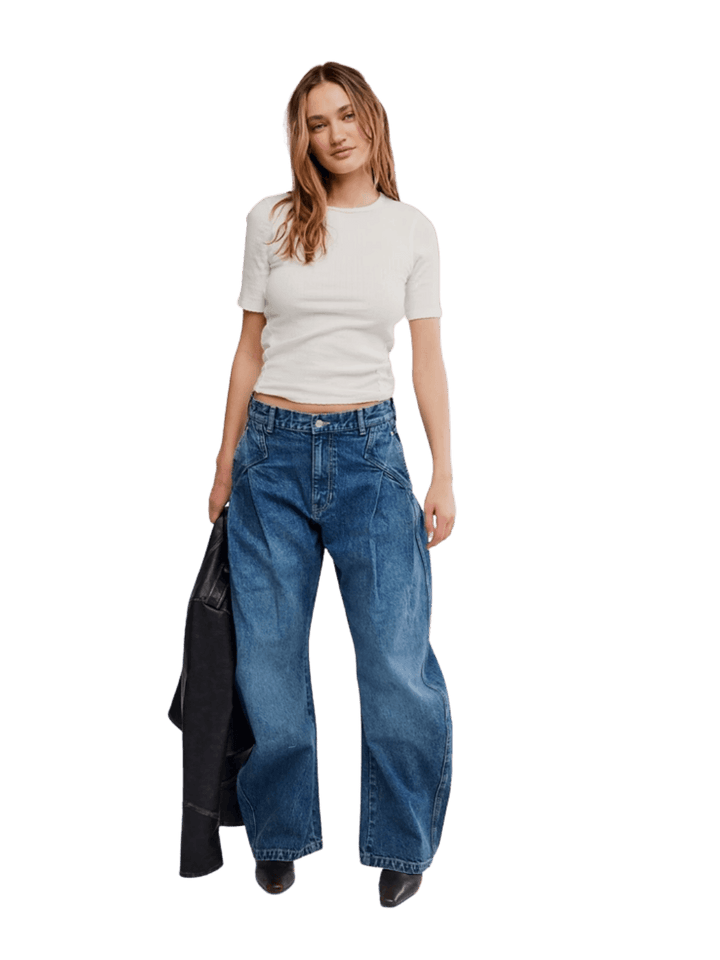Golden Hour Trouser Jeans - Deacon Blue