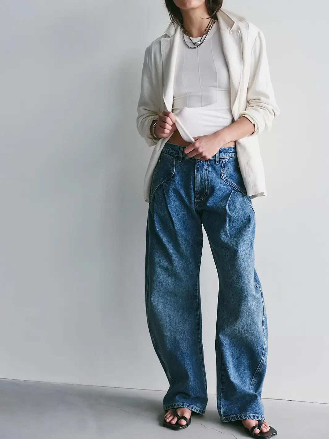Golden Hour Trouser Jeans - Deacon Blue
