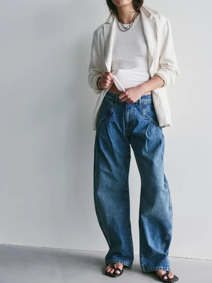 Golden Hour Trouser Jeans - Deacon Blue