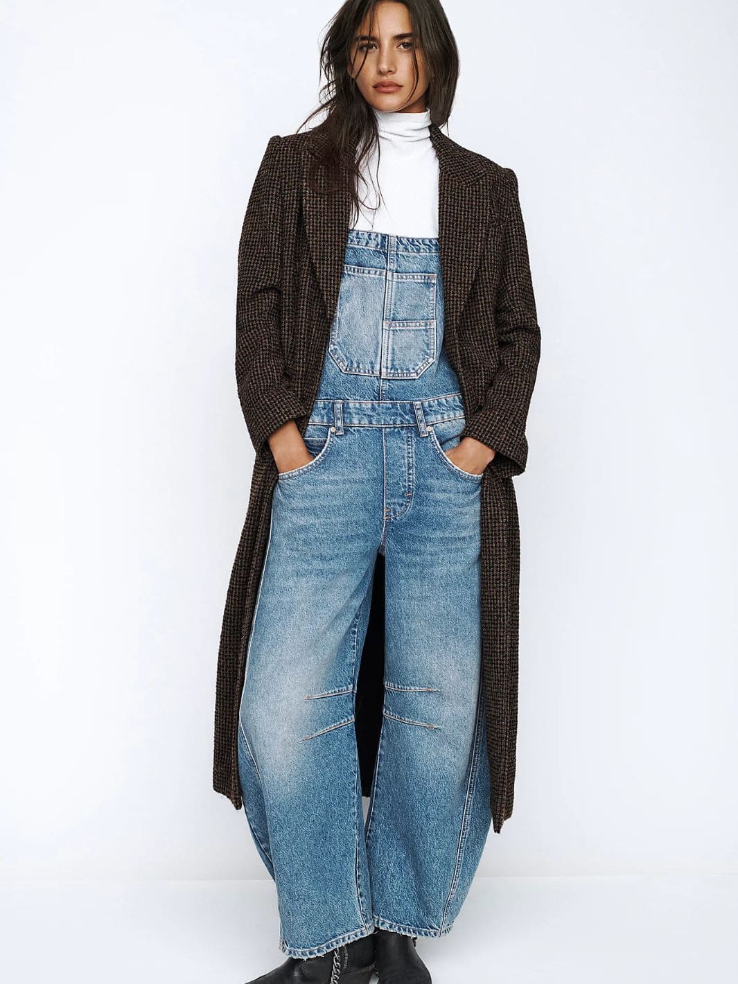 Free People We the Free Good Luck Overall in Ultra Light Beam | Twentyseven Toronto