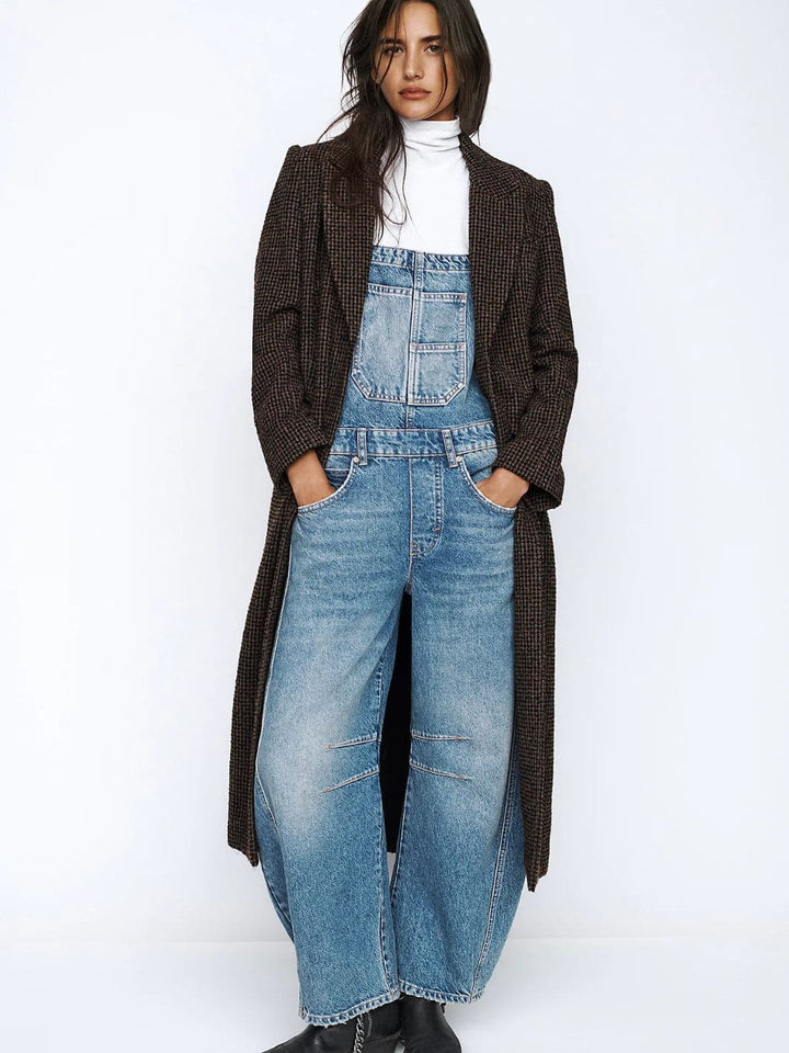 Free People We the Free Good Luck Overall in Ultra Light Beam | Twentyseven Toronto