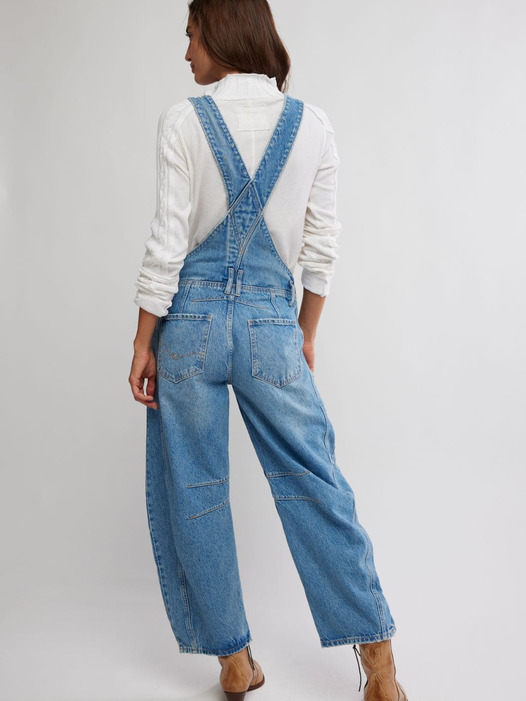 Free People We the Free Good Luck Overall in Ultra Light Beam | Twentyseven Toronto