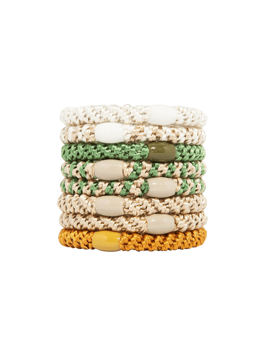 L. Erickson Grab & Go Ponytail Holders 8 Pack - Minimal Neutrals | Twentyseven Toronto