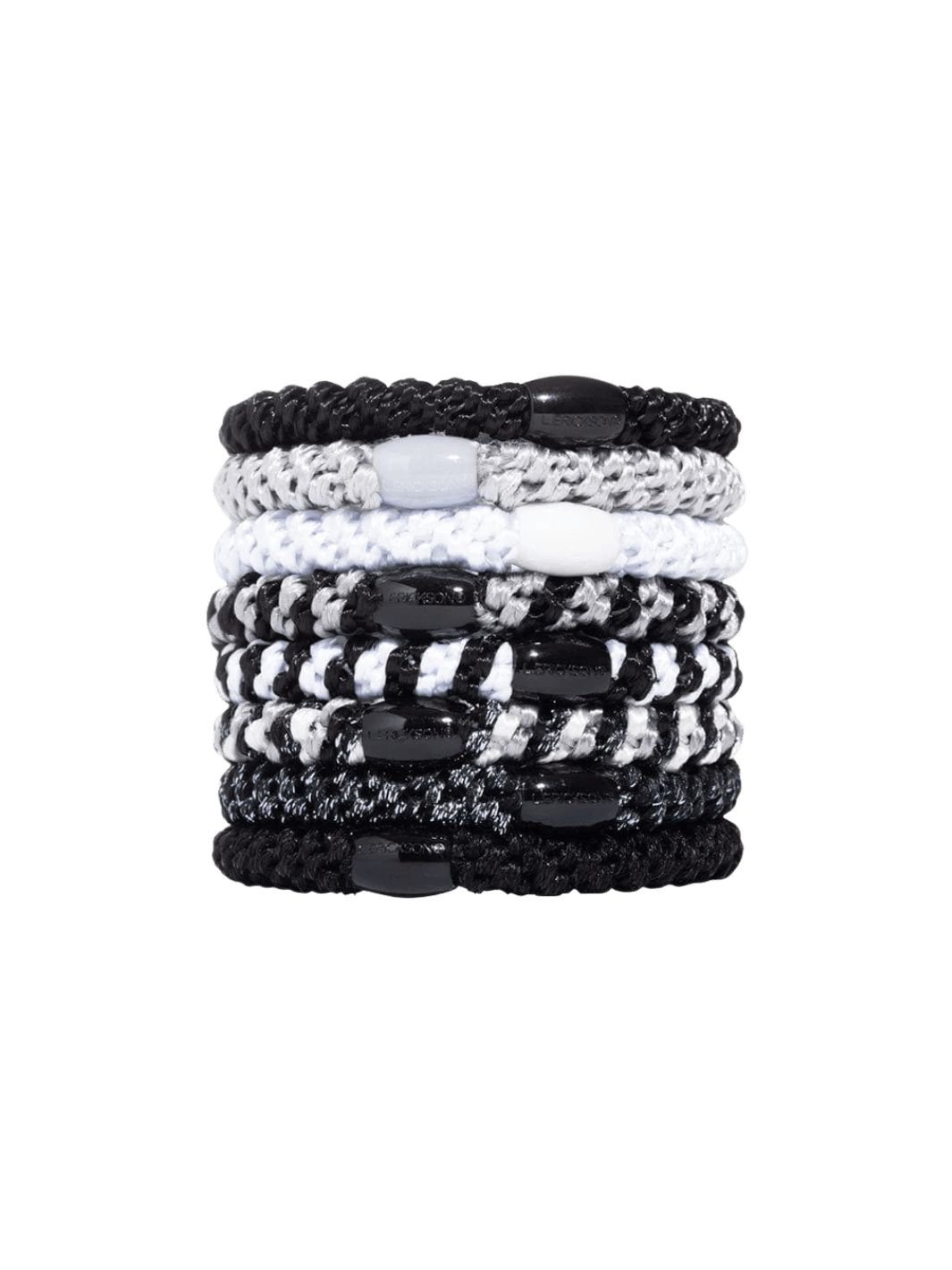 L. Erickson Grab & Go Ponytail Holders 8 Pack - Night Owl | Twentyseven Toronto