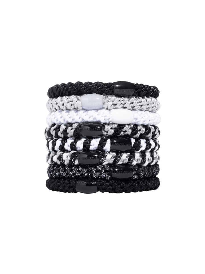 L. Erickson Grab & Go Ponytail Holders 8 Pack - Night Owl | Twentyseven Toronto