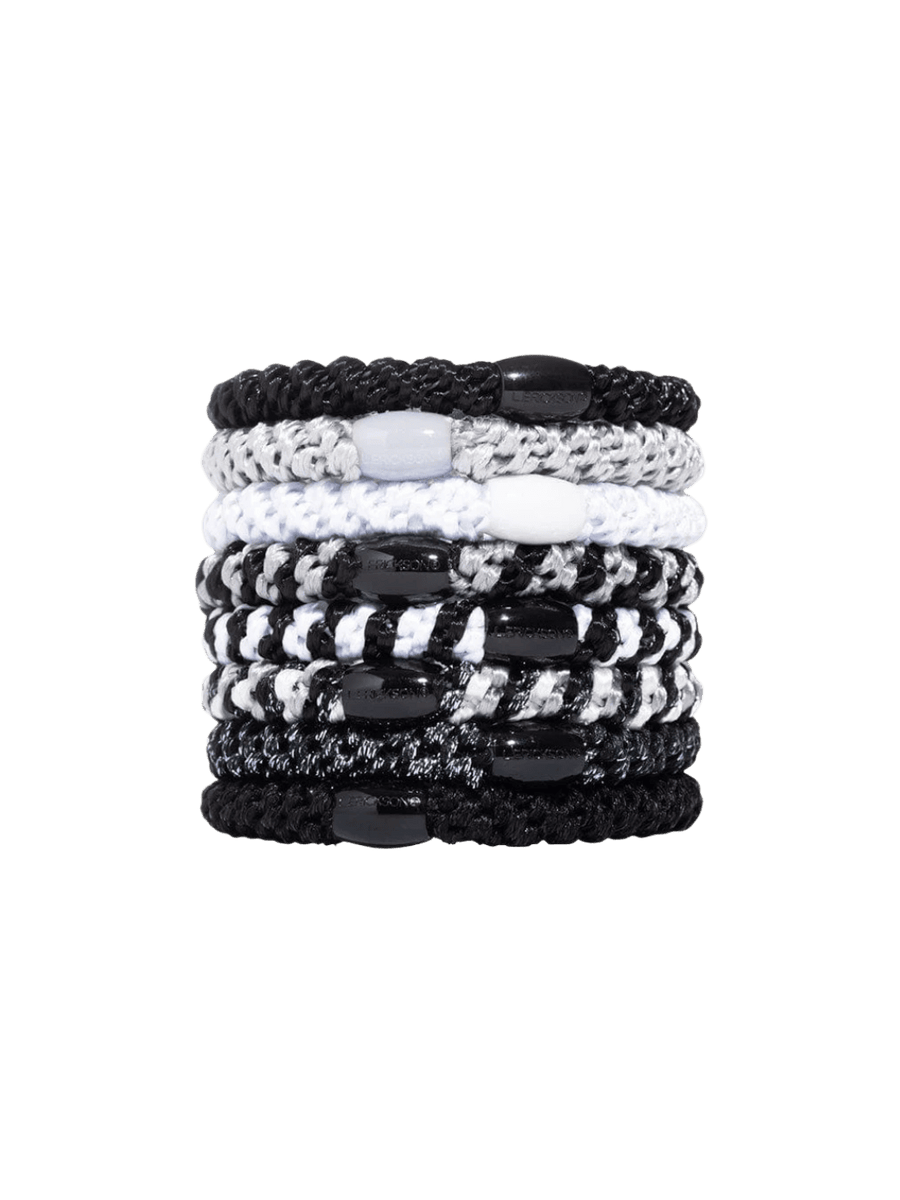 L. Erickson Grab & Go Ponytail Holders 8 Pack - Night Owl | Twentyseven Toronto