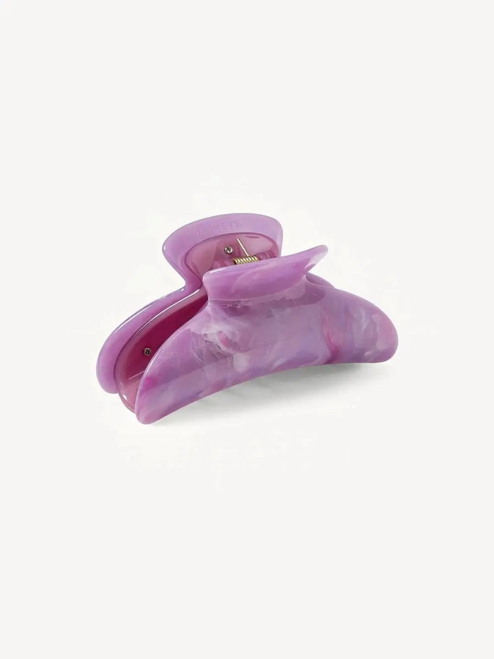 Purple marbled hair clip from MACHETE | Twentyseven Toronto