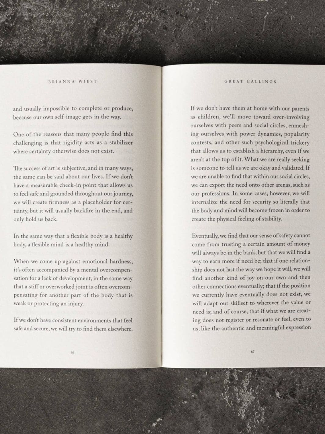 Great Callings by Brianna Wiest | Twentyseven Toronto