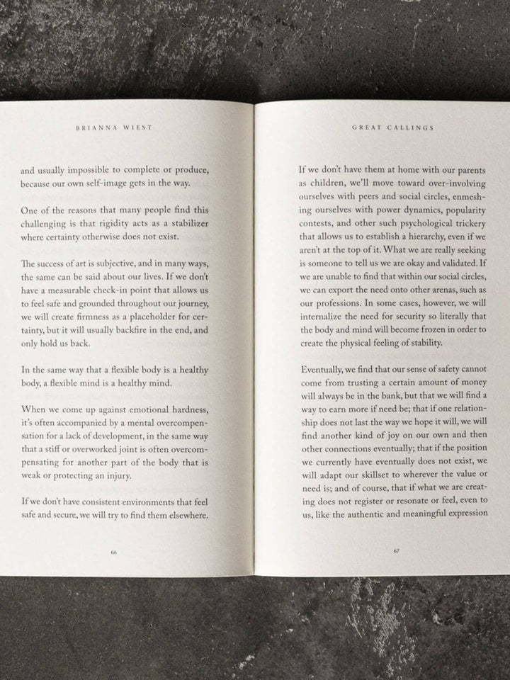 Great Callings by Brianna Wiest | Twentyseven Toronto