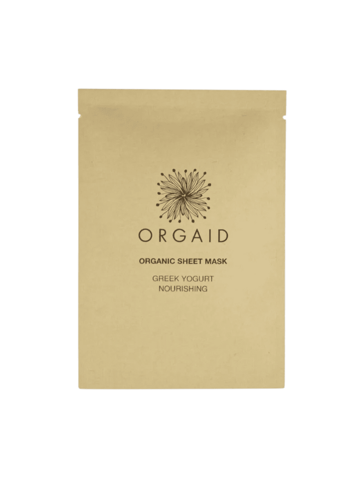 ORGAID Greek Yogurt & Nourishing Organic Sheet Mask (Single) | Twentyseven Toronto