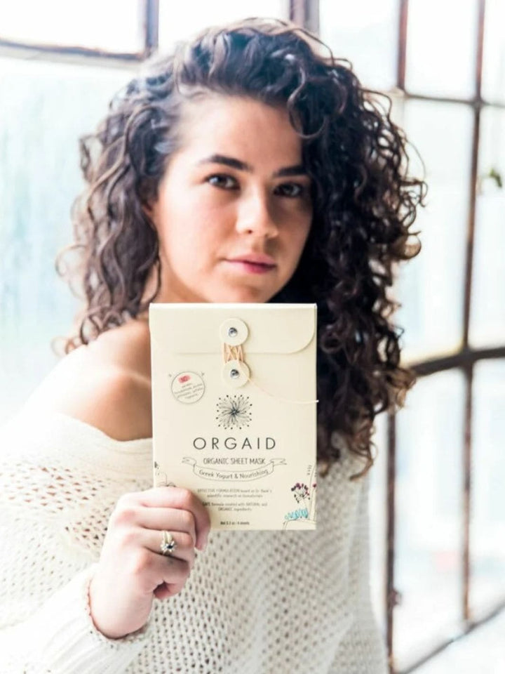 ORGAID Greek Yogurt & Nourishing Organic Sheet Mask (4-Pack) | Twentyseven Toronto