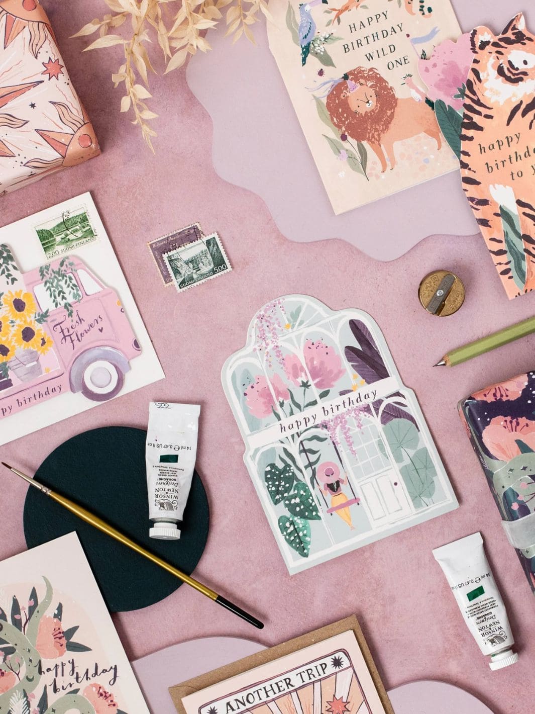 Sister Paper Co. Greenhouse Birthday Card | Plant Birthday Card | Plants Card | Twentyseven Toronto