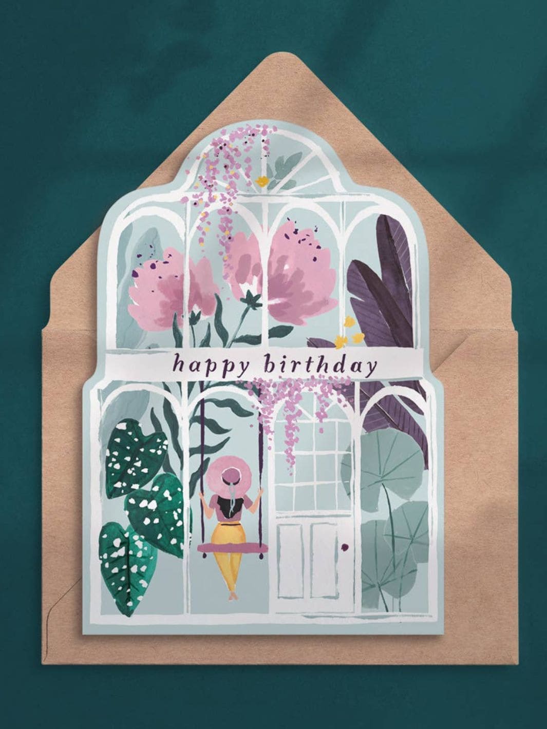 Sister Paper Co. Greenhouse Birthday Card | Plant Birthday Card | Plants Card | Twentyseven Toronto