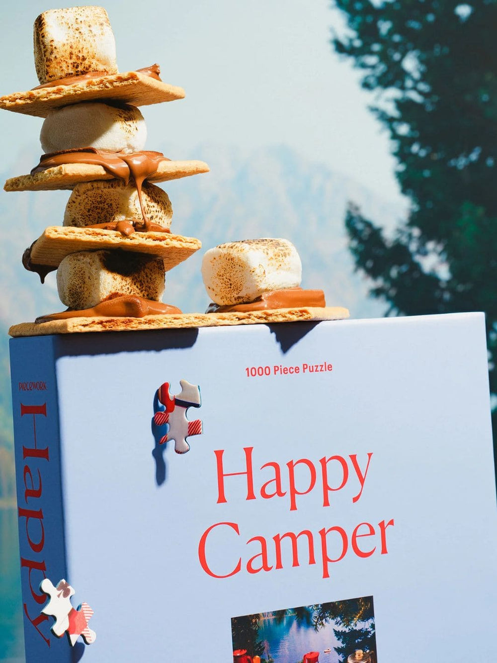 Piecework Puzzles Happy Camper - 1000 Piece Puzzle | Twentyseven Toronto