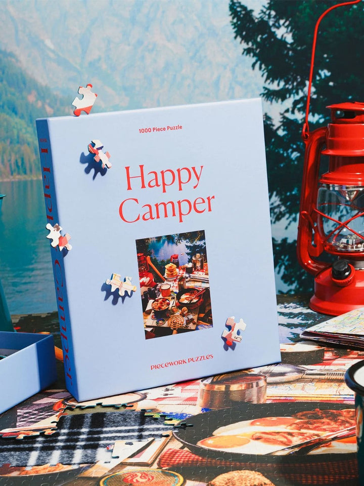 Piecework Puzzles Happy Camper - 1000 Piece Puzzle | Twentyseven Toronto