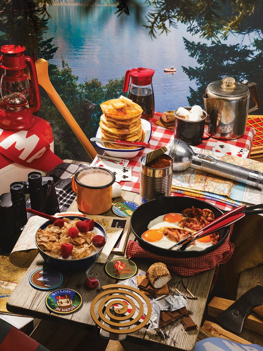 Piecework Puzzles Happy Camper - 1000 Piece Puzzle | Twentyseven Toronto