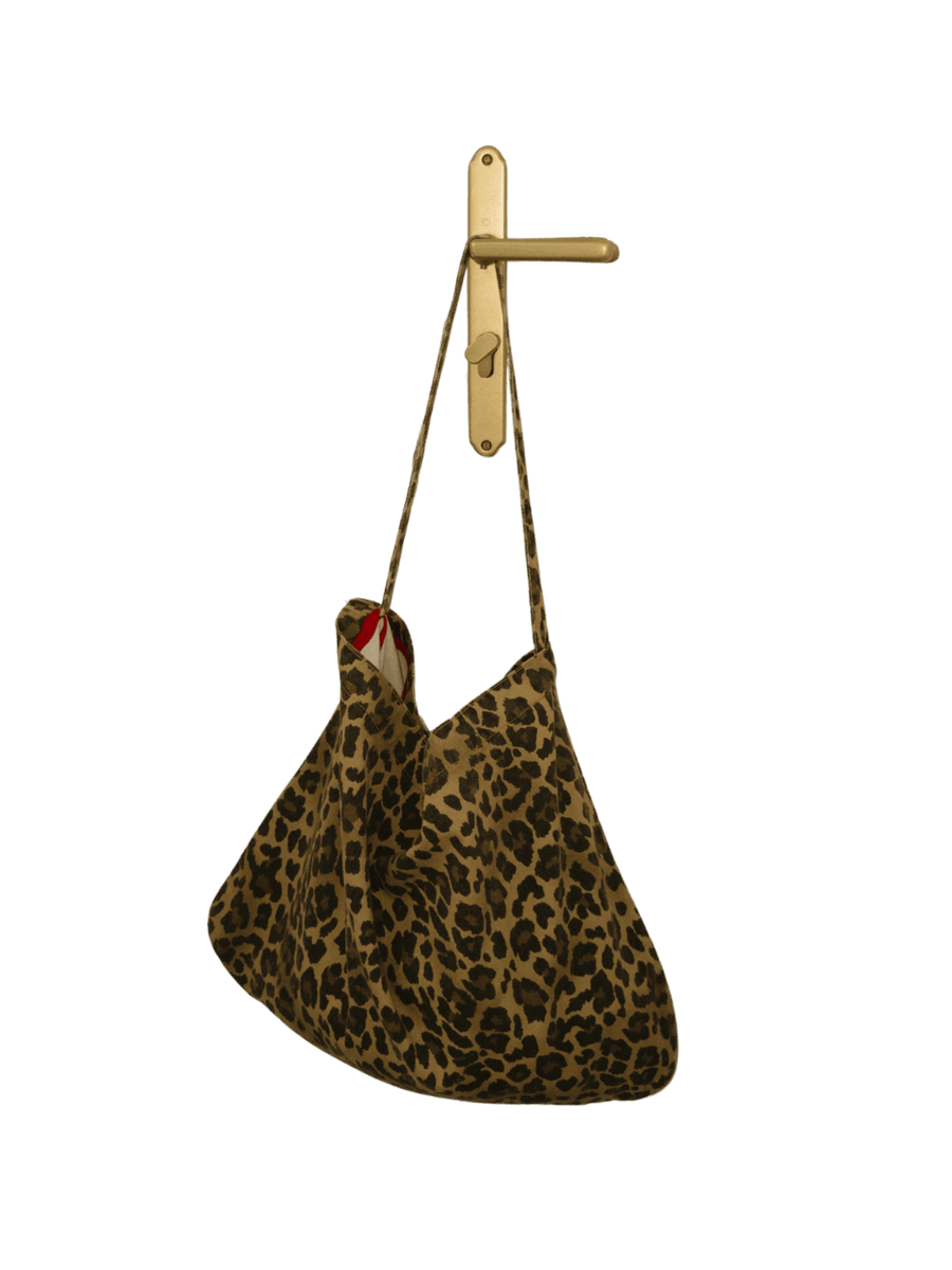 Le Bon Shoppe Happy Carry Bag in Leopard | Twentyseven Toronto