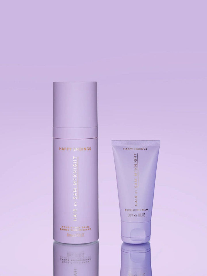 Hair by Sam McKnight Happy Endings Nourishing Balm, Full Size 80ml, Mini Size 30ml | Twentyseven Toronto