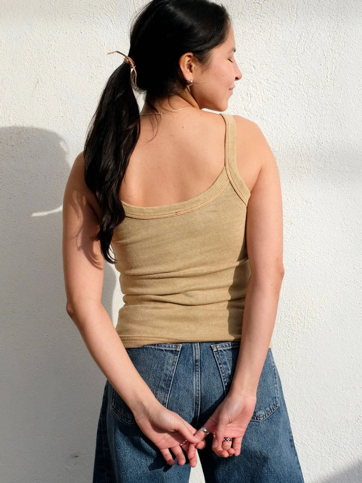 Merge Goods Hemp Breeze Tank Top in Dunes | Twentyseven Toronto