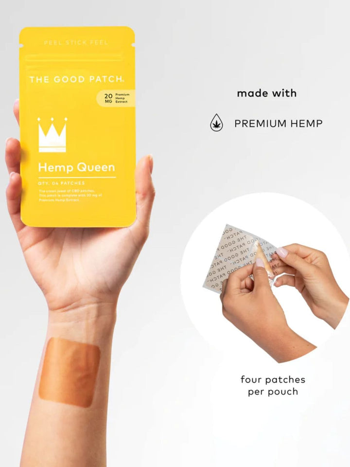The Good Patch The Hemp Queen Patch (4 Count) | Twentyseven Toronto