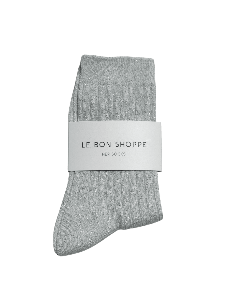 Le Bon Shoppe Her Socks (Glitter) - Snow White | Twentyseven Toronto