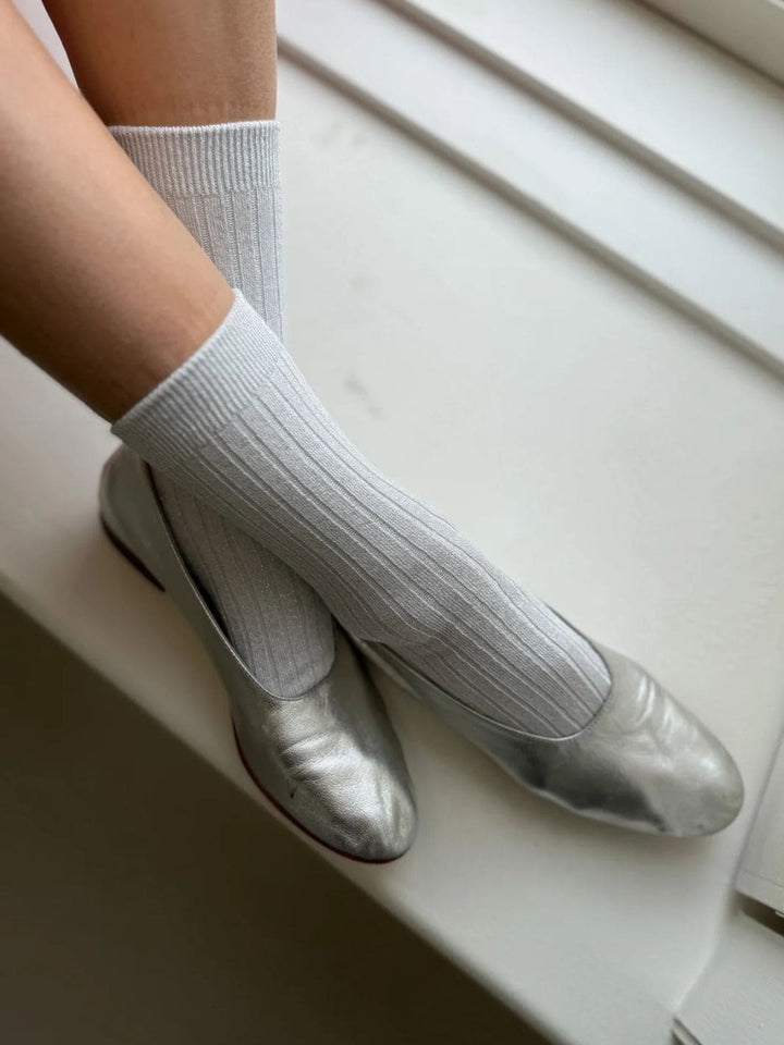Le Bon Shoppe Her Socks (Glitter) - Snow White | Twentyseven Toronto