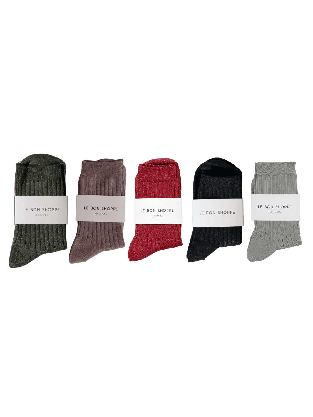 Le Bon Shoppe Her Sock Set - Pack of 5 | Twentyseven Toronto