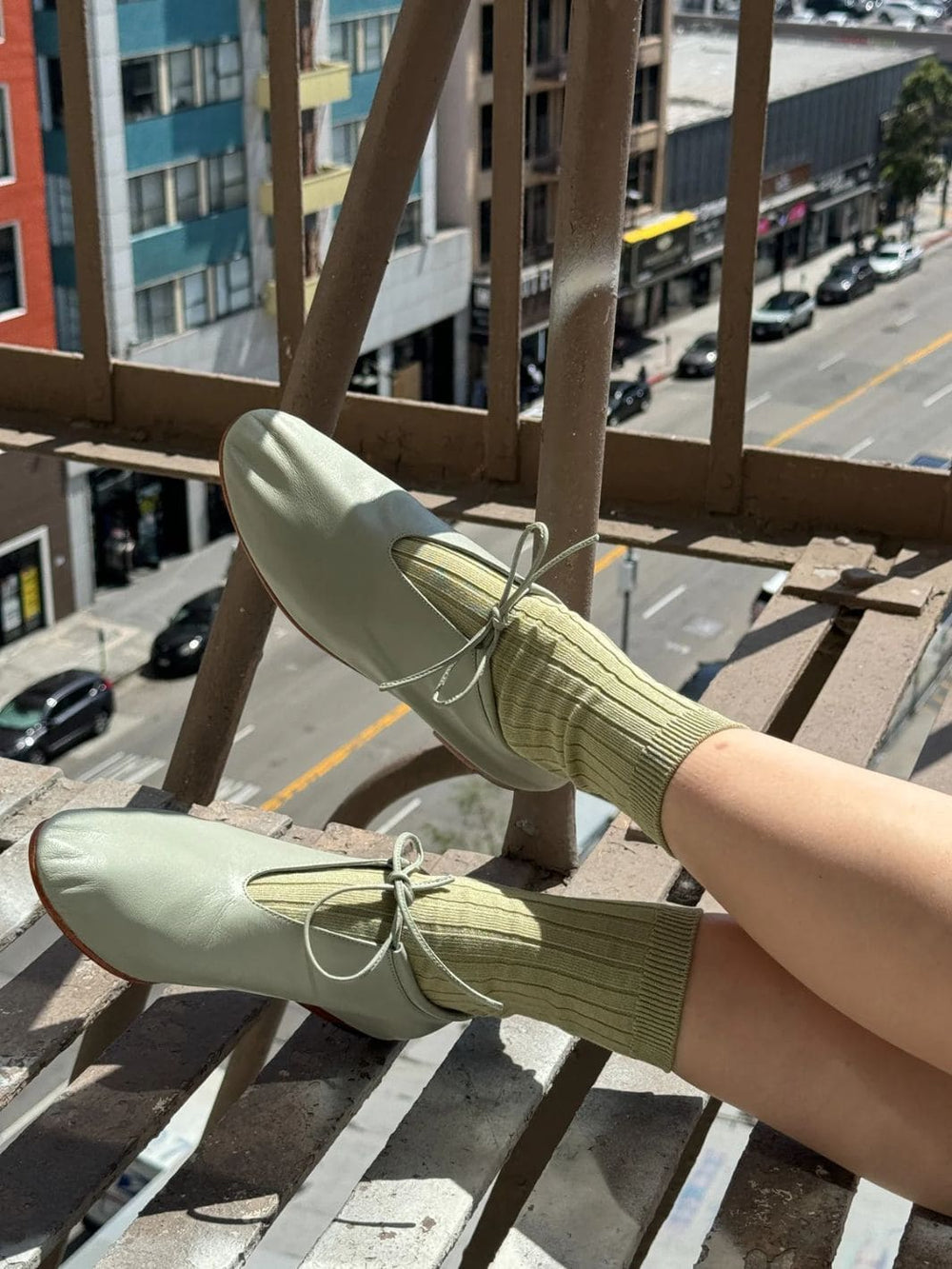 Le Bon Shoppe Her Socks (MC Cotton) - Avocado | Twentyseven Toronto