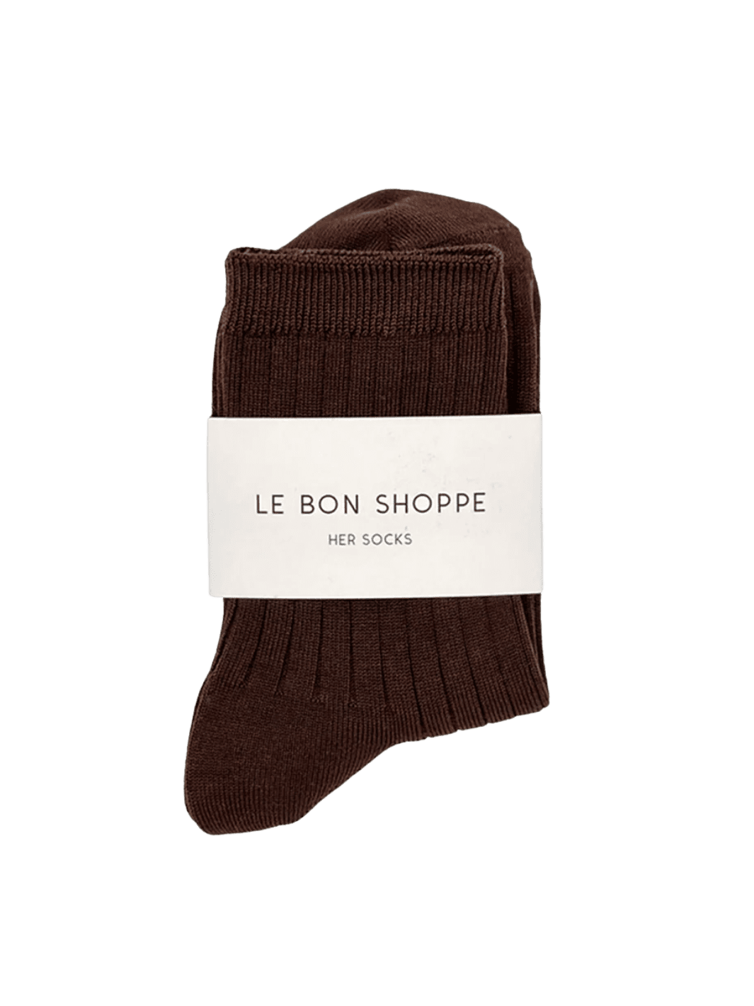 Le Bon Shoppe Her Socks (MC Cotton) - Coffee | Twentyseven Toronto