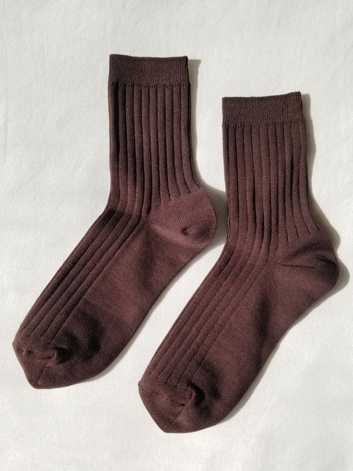Le Bon Shoppe Her Socks (MC Cotton) - Coffee | Twentyseven Toronto