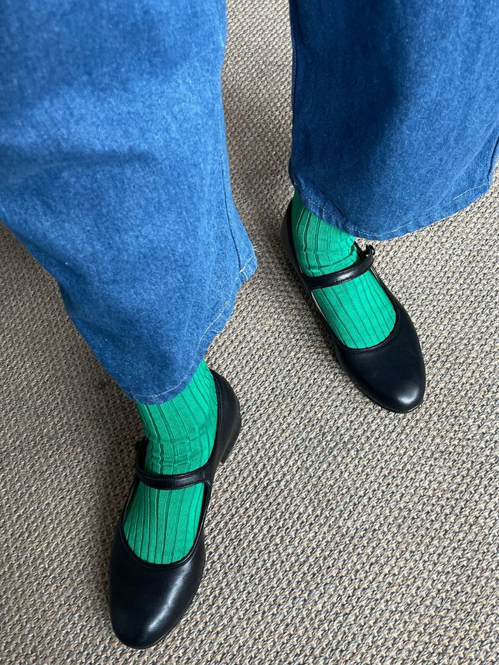 Le Bon Shoppe Her Socks (MC Cotton) - Kelly Green | Twentyseven Toronto