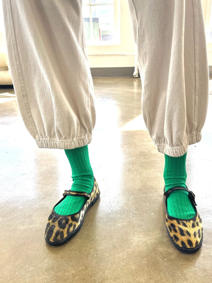 Le Bon Shoppe Her Socks (MC Cotton) - Kelly Green | Twentyseven Toronto