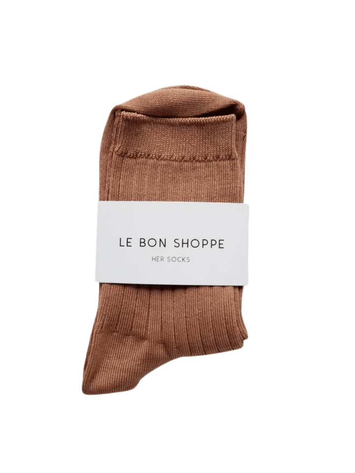 Le Bon Shoppe Her Socks (MC Cotton) - Peanut Butter | Twentyseven Toronto