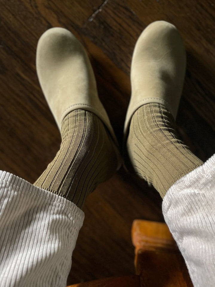 Le Bon Shoppe Her Socks (MC Cotton) - Pesto | Twentyseven Toronto