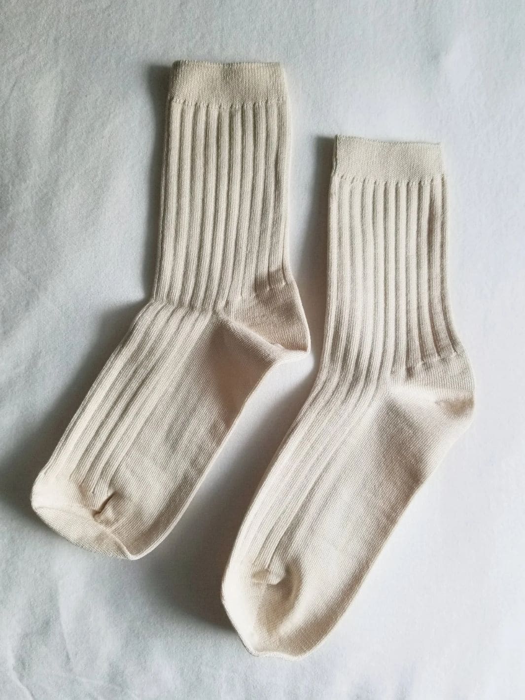 Le Bon Shoppe Her Socks (MC Cotton) - Porcelain | Twentyseven Toronto