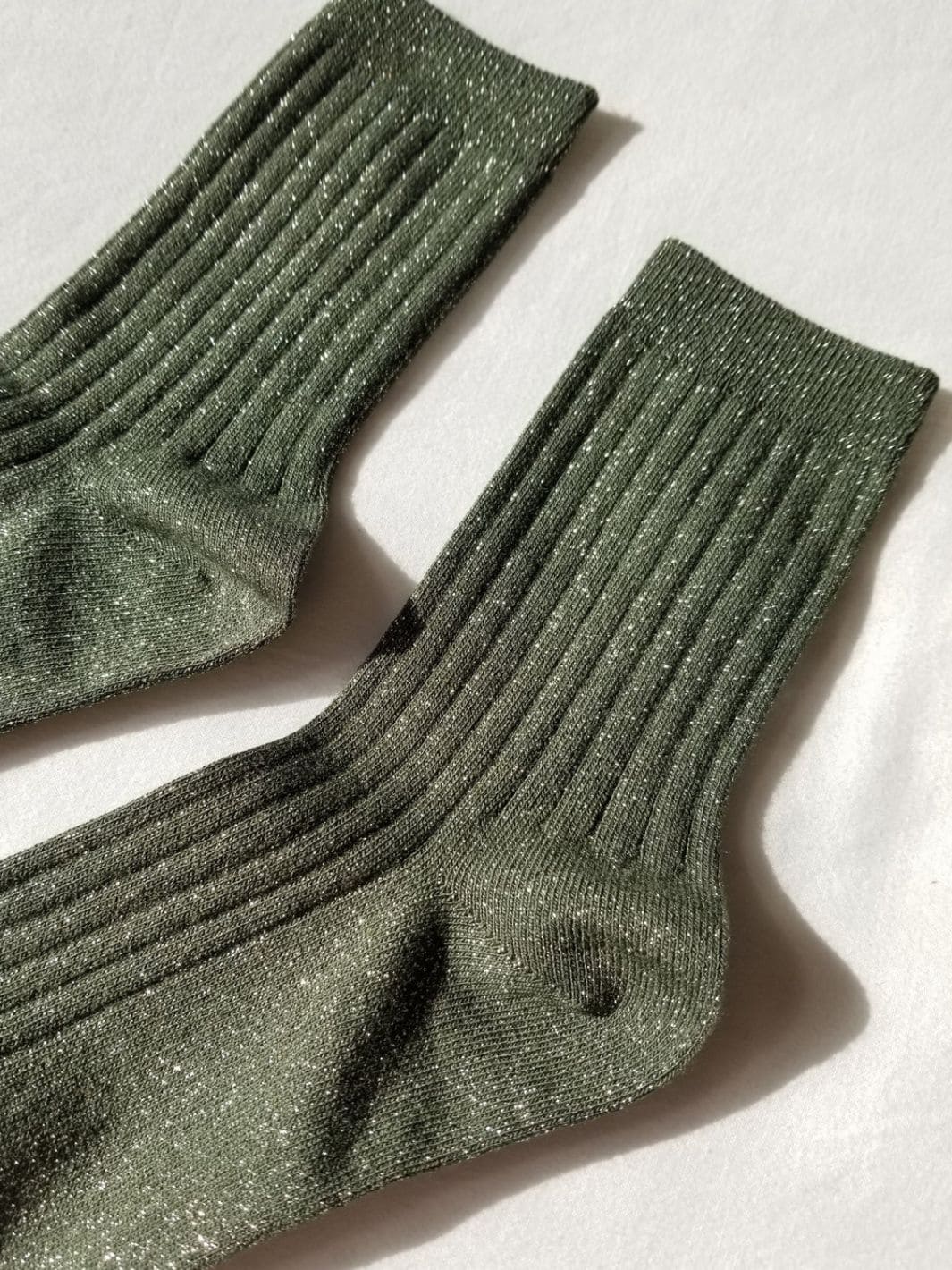 Le Bon Shoppe Her Socks (MODAL Lurex) - Pine Glitter | Twentyseven Toronto