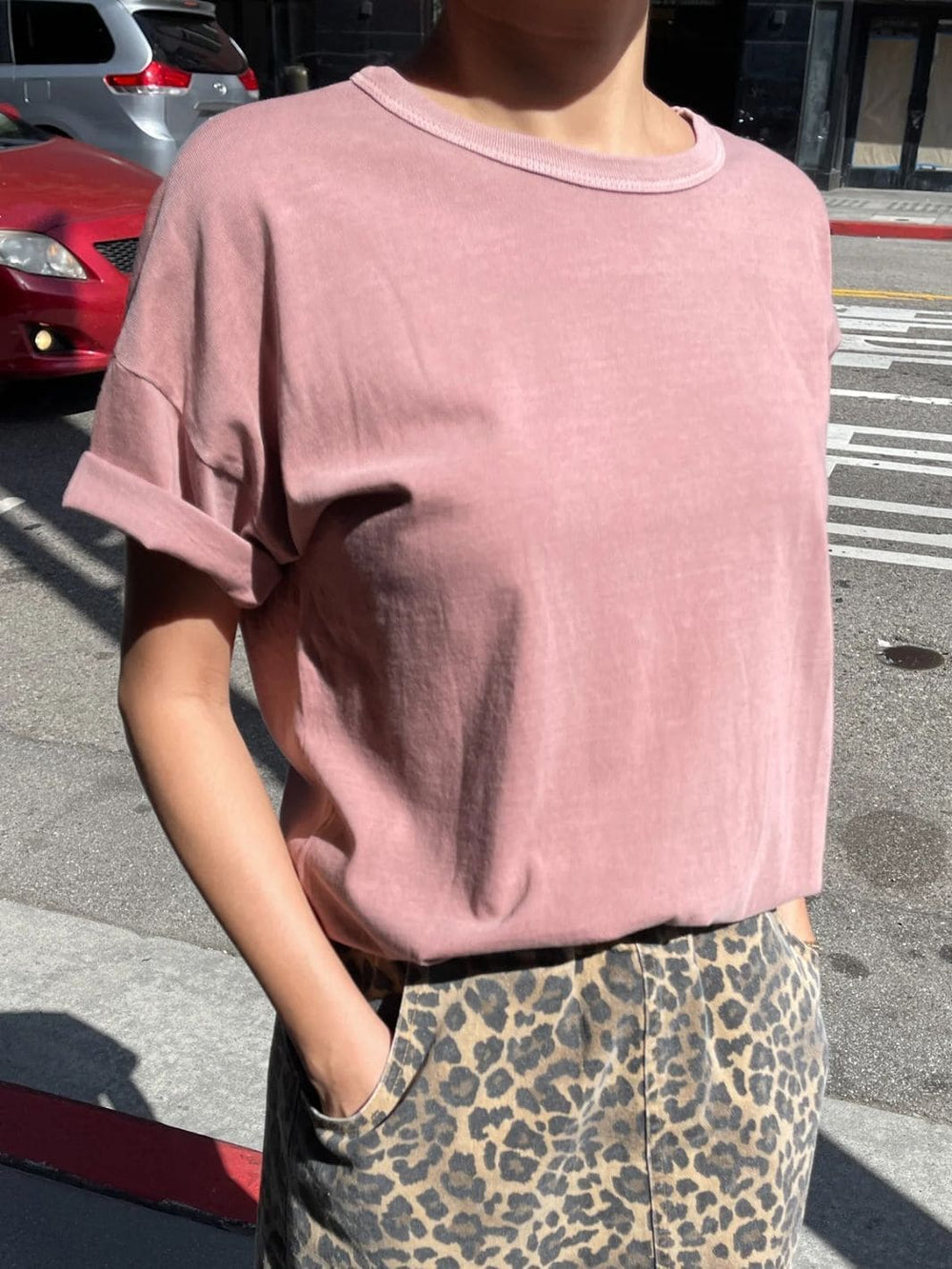 Twentyseven Toronto - Le Bon Shoppe Her Tee - Dried Rose