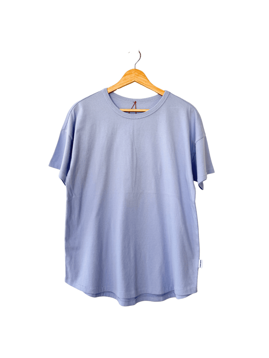 Light blue Her Tee in 'Serenity' from Le Bon Shoppe in on a transparent background | Twentyseven Toronto