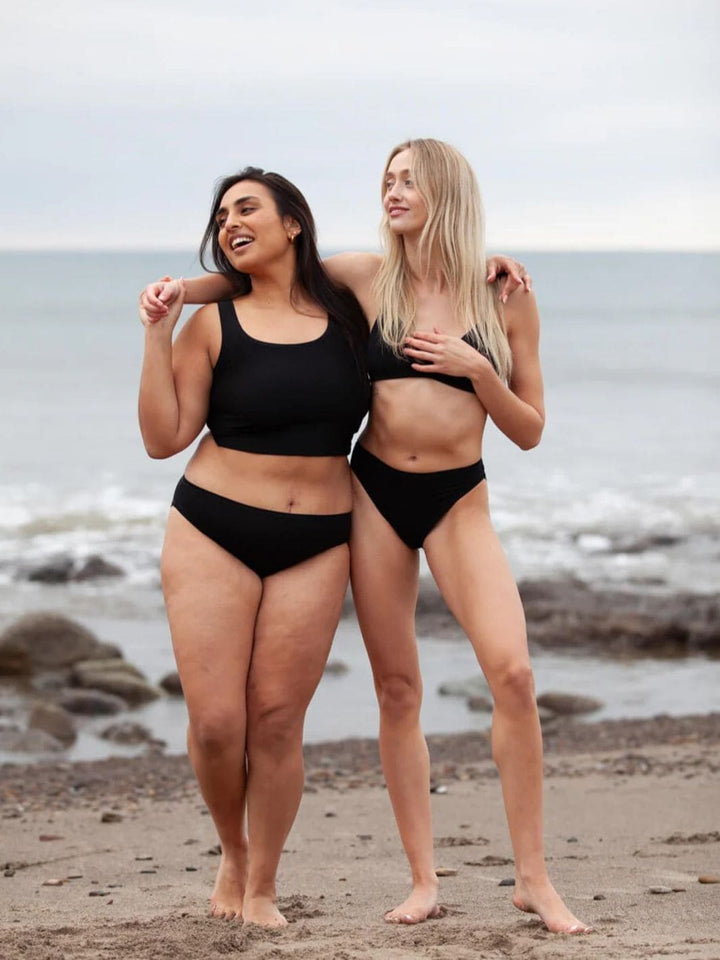 Huha Mineral Underwear High Rise Bikini in Black | Twentyseven Toronto